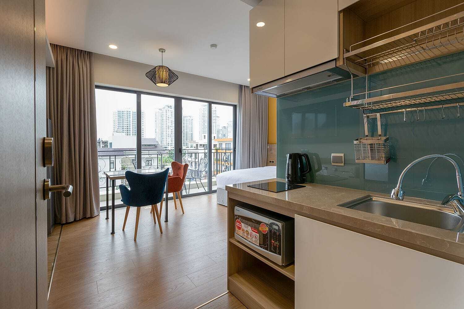 Kim Residences & Suites Ho Şi Min Exterior foto